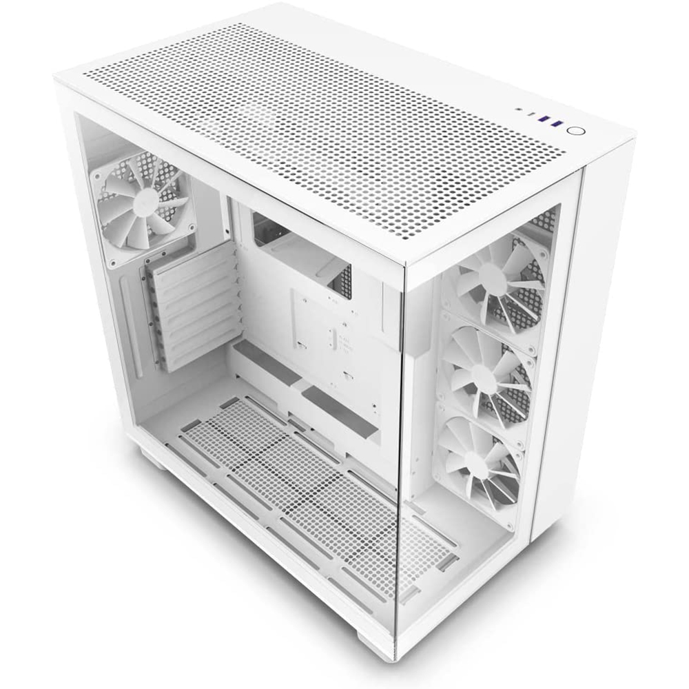 NZXT H9 ELITE Dual-Chamber Mid-Tower Airflow Case Three-sided 360