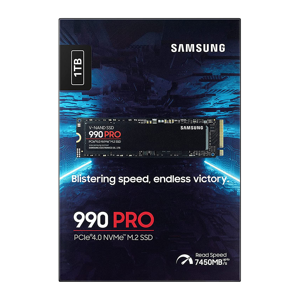 Disque SSD 1 To Gen.4 NVMe Samsung M.2 990 PRO MZ-V9P1T0BW